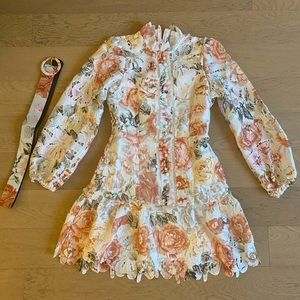 Long sleeve lantern dress, size medium- new!